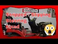 Steering Stripped IN Lawn Mower Repair Fix