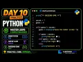 Python Practice Master Loops with 3 Simple Challenges Lumicore Labs - Day 10
