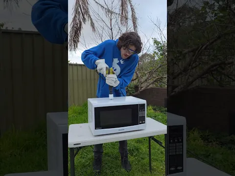 Homemade Microwave Reactor