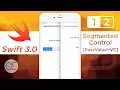 SegmentedControl - Pass Value to VC Swift 3