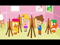 Kartal Kirpi ve Fil şarkısı ile 30 dk Sevimli Dostlar Bebek Şarkıları | Adisebaba Nursery Rhymes