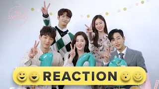 cast of my first first love reacts to season 1 highlights eng sub