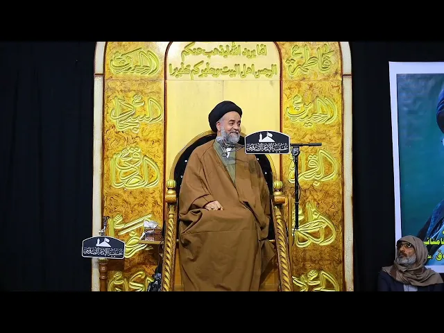 ⁣محاضرة السيد منعم الموسوي