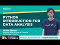 Short Class Python Introduction for Data Analysis MySkill