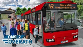 omsi 2 im volvo 7700a gelenkbus fahrg ste einsammeln overath r srath bus simulator