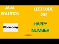 Happy Number - Leetcode 202