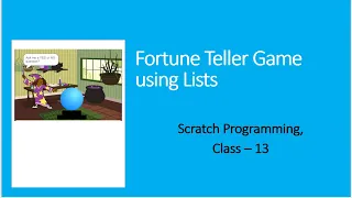 Fortune Teller Game