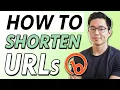 How To Shorten URL and Affiliate Links for FREE (Step by Step Tutorial)