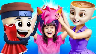 ¡Fui Adoptada por Ballerina Cappuccina y Assassino! / ¡Cómo Convertirse en Bailarina Cappuccina!