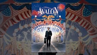 A family gathered around a dinner table in a warm, nostalgic scene from Barry Levinson's Avalon game.