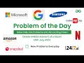 Delete Middle Element of a Stack GeeksforGeeks Problem of the Day July 15 2023