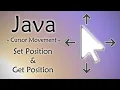 How to MOVE CURSOR in JAVA Set Cursor Position Get Cursor Position Easy Programming