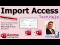 How to Import Data From Another Microsoft Access Database
