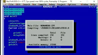 How to make progress bar in C - Turbo C