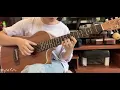 Lagu Biệt Tri Kỷ (Bie Zhi Ji) - Guitar Solo - Guitarmini size 3/4