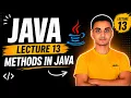 Methods in Java Function in Java Java Lecture 13 Hindi