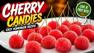 I Made These Cherry Candies in 5 Minutes… and They’re INSANE! 🍒