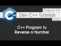 C Program 8 - How to Reverse a Number