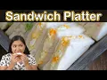 Homemade Sandwich Platter Elevate Your Gatherings with a Delicious Array of Sandwich Delights