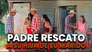 Padre se entera que su yerno maltrata a su hija embarazada y tomo esta decisión.