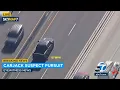 Police chasing carjacking suspect on 91 Freeway near Corona area