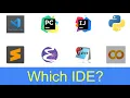 Python Tutorial Chapter 2 Which IDE you should use