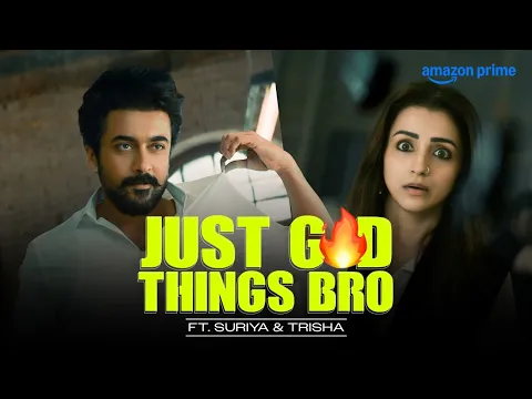 Just God Things Bro 😎🔥| Karuppu | Suriya, Trisha Krishnan | Prime Video India #trending #newmovie
