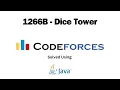 1266B - Dice Tower Solution in Java Codeforces problem