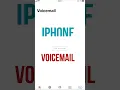 Apple iPhone - Mengatur Pesan Suara