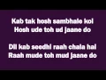 Download Lagu Saans (Lyrics HD) Jab Tak Hai Jaan ft. Shreya Ghoshal, Mohit Chauhan