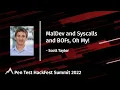 MalDev and Syscalls and BOFs Oh My
