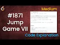 Jump Game VII Live Coding with Explanation Leetcode - 1871