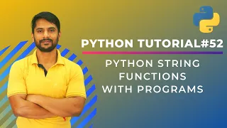 Python String Functions - In Hindi