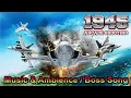 Download Lagu 1945 Air Force: Free shooting / Music \u0026 Ambience / Boss Song
