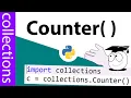 Collections Counter More Simple Python Tutorials 2021