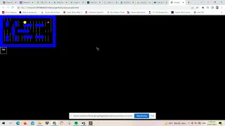 Simple Pacman game using HTML CSS and JavaScript