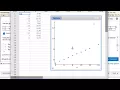 STATCRUNCH Make a Scatterplot and find the correlation coefficient