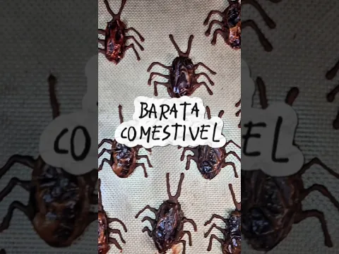 BARATA COMESTÍVEL 🪳🎃