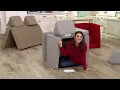 Huddle Outdoor Kids Modular Play Couch on QVC