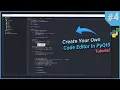 Create Your Own Code Editor in Python Using PyQt5 - Creating Lexer Custom Syntax Highlighting