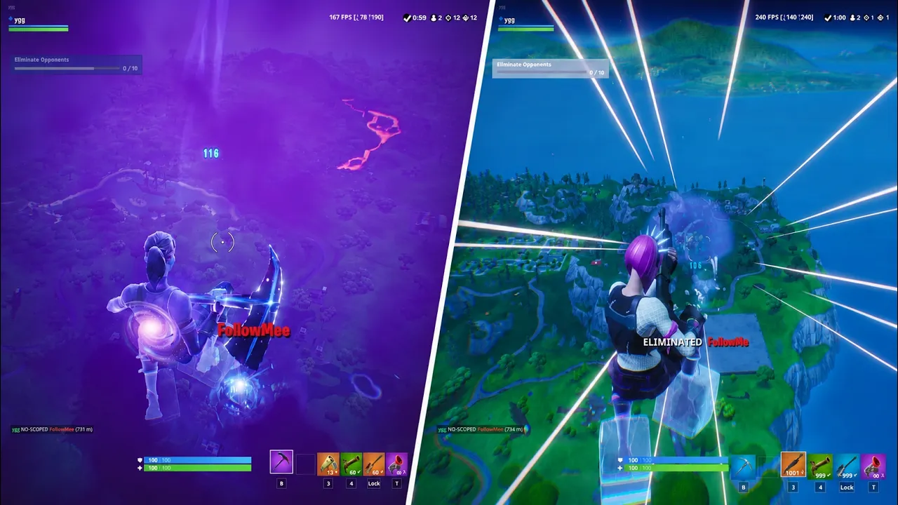 The CLEANEST OG Fortnite Trickshot Montage 🚀 (SEGA Style)