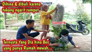 dihina u0026 dibuli karena tukang ngarit rumput ternyata yang dia hina bos yang punya rumah mewah 
