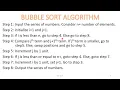 Bubble Sort Algorithm Tutorial Malayalam