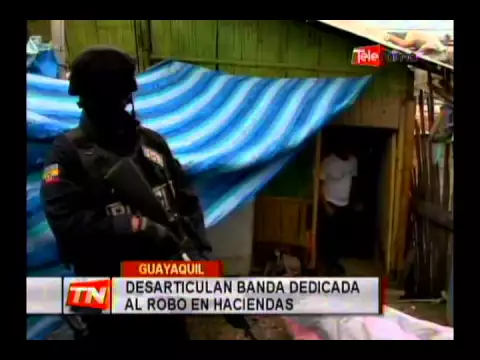 Desarticulan banda dedicada al robo en haciendas