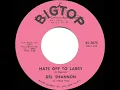 1961 HITS ARCHIVE: Hats Off To Larry - Del Shannon (a #2 record)