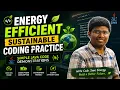 Energy Efficient Sustainable Coding Practice Simple Java Code Demonstrations Dr N A S Vinoth