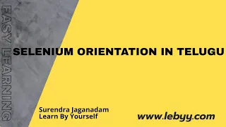 Selenium with java Full Stack Automation Online Training Demo Session in Telugu