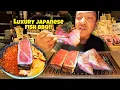 15 Course Luxury FISH BBQ the GREATEST Steak FRIED RICE in Tokyo Japan