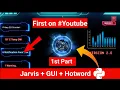 Sci-Fi Jarvis Like Futuristic User Interface Science-Fiction GUI in Python for Personal Assistant