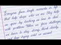 Improve Handwriting Practice Cursive Writing One Page Writing Practice for Beginners